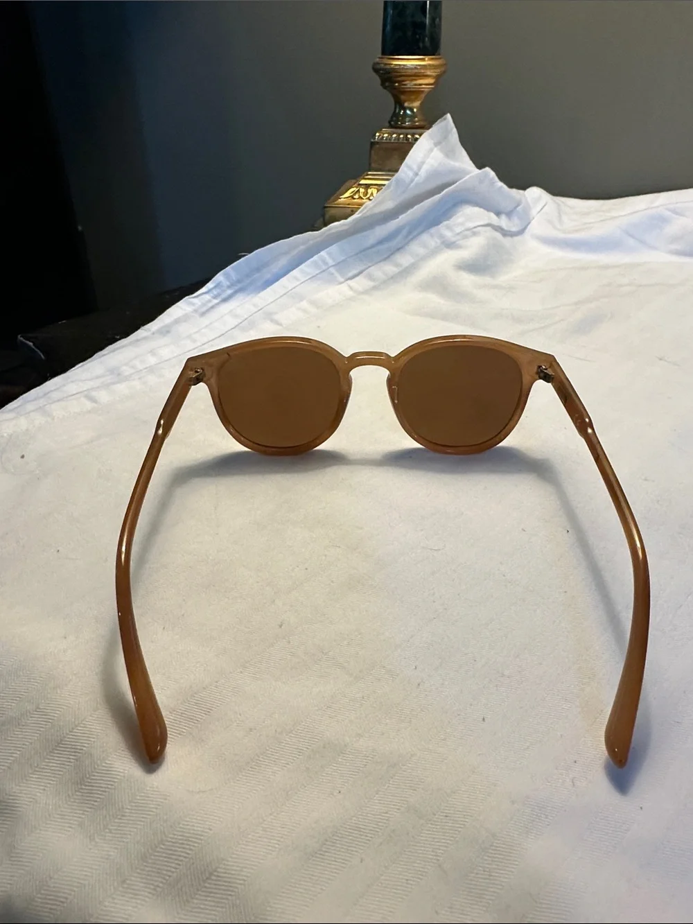Brown Round J.Crew Sunglasses women Accessories